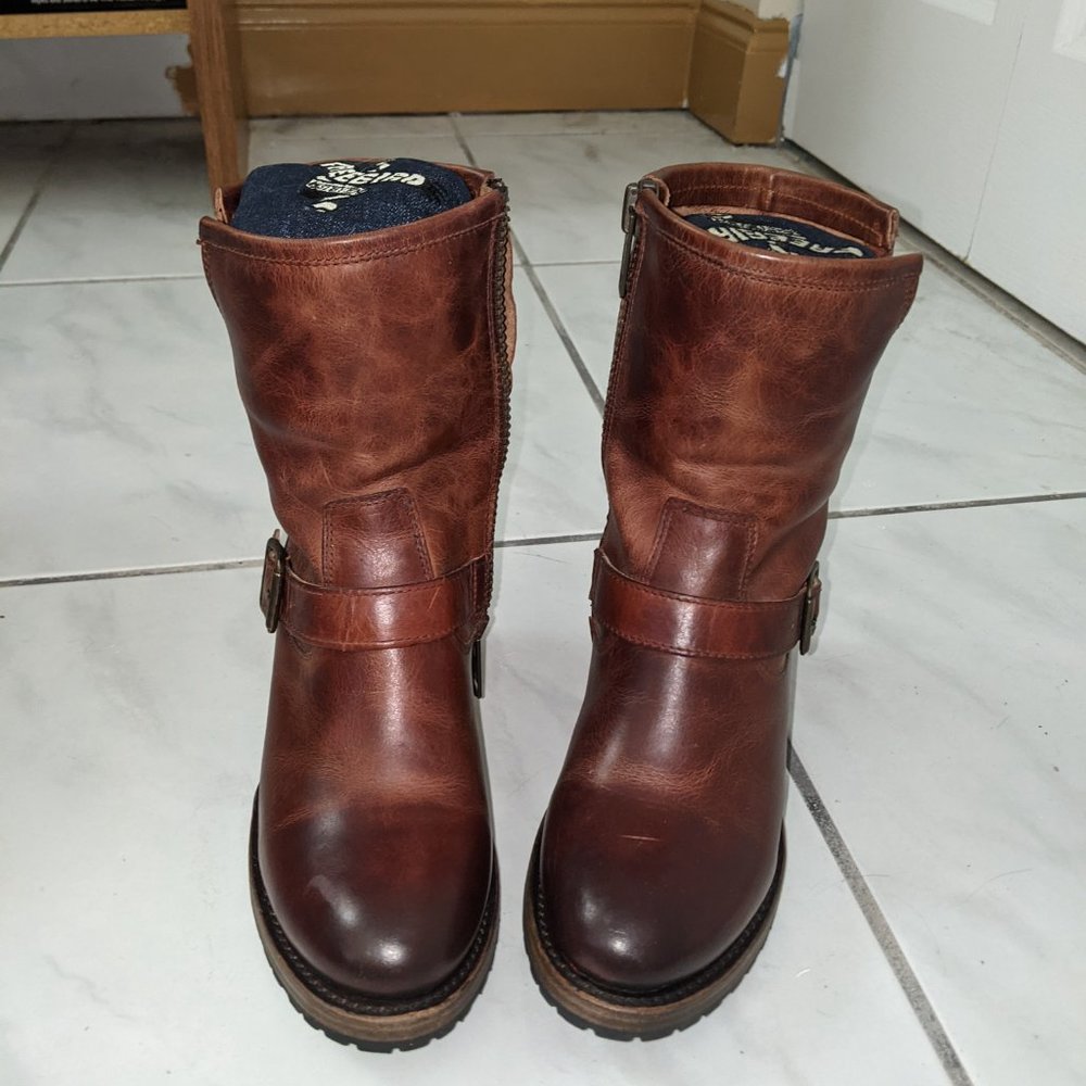 Freebird Carlito Size 8 Cognac Boots-NEW